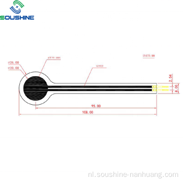 distributie plantaire weerstand type gewichtsdruksensor: